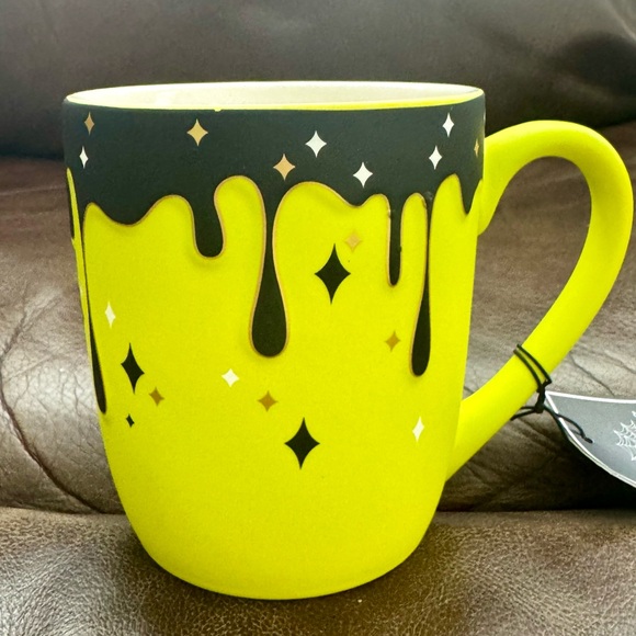 Black Slime Drip - Soft Touch Halloween Mug - Picture 1 of 6